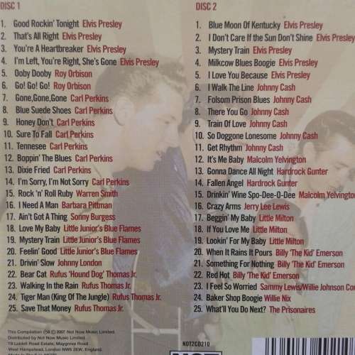 The Best Of Sun Records (50 Original Recordings) - Various Artists (2CD) [Import] (2007)