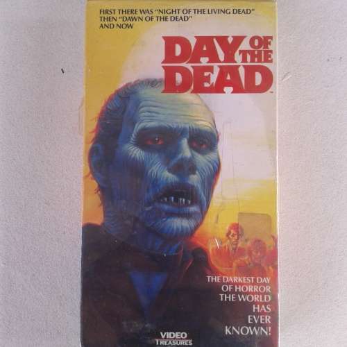 Day Of The Dead (George A. Romero) [VERY RARE VHS Movie - U.S. card sleeve] STILL SEALED! (1985)