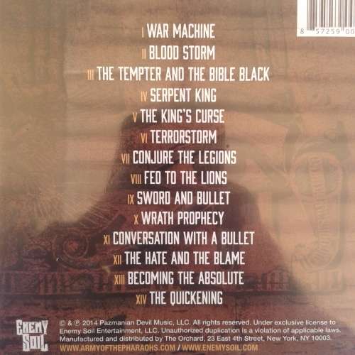 Army Of The Pharaohs - Heavy Lies The Crown (CD - 2014)