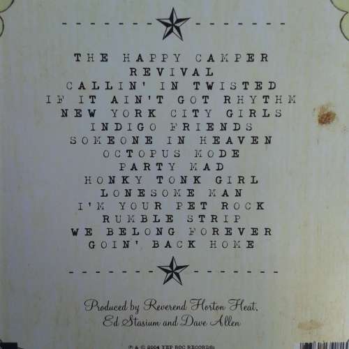 Reverend Horton Heat - Revival [CD / DVD] (2004)  *Rockabilly