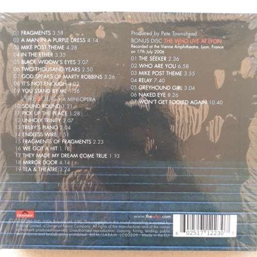 The Who - Endless Wire (2CD) [Import] (2006)
