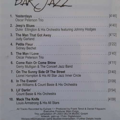 Bar Jazz - Various Artists (2 CDs) (2003)