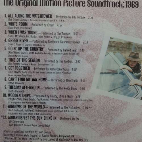 1969 - The Original Motion Picture Soundtrack [Import] (1988)