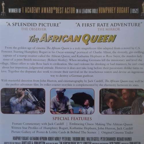 The African Queen [DVD Movie] (Bogart / Hepburn) (1951)