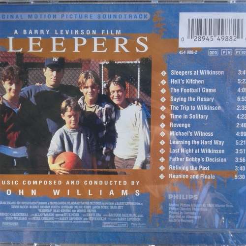 Sleepers (Original Motion Picture Soundtrack) - John Williams [Import] (1996)  *NEW, sealed
