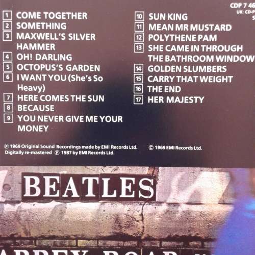 The Beatles - Abbey Road [Import CD] (1969)