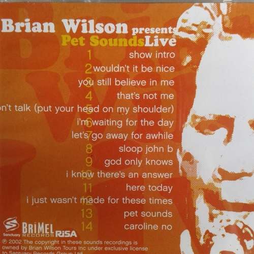 Brian Wilson - Presents: Pet Sounds Live (2002)