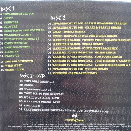The Prodigy - Invaders Must Die [2CD+DVD Special Ed. Import] (2009)