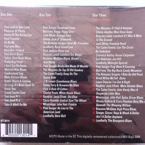 Woody Guthrie And The American Folk Giants - Various Artists (3CD) [Import] (2008)