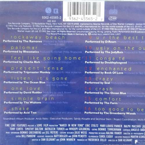 Naked In New York: Music From The Motion Picture (1994)