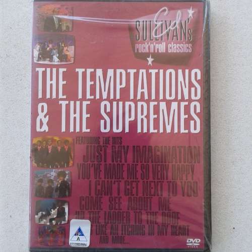 The Temptations & The Supremes - The Temptations & The Supremes [DVD] (2004) *NEW, sealed.