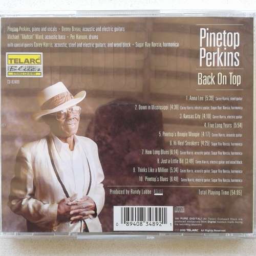 Pinetop Perkins - Back On Top [Import] (2000)   *Chicago/Piano Blues