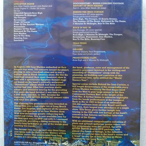 Iron Maiden - Live After Death (2DVD) [Import] (1985/re2008)