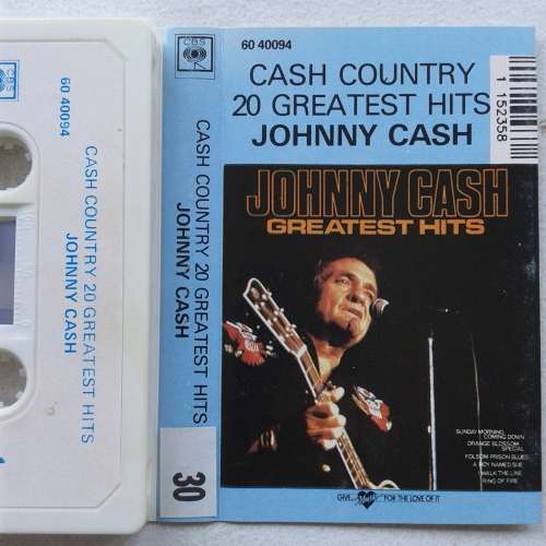 Johnny Cash - Cash Country: 20 Greatest Hits [Import] (CASSETTE)