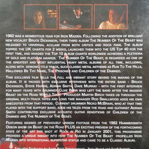 Iron Maiden - The Number Of The Beast: Classic Albums Series [DVD] (2001)