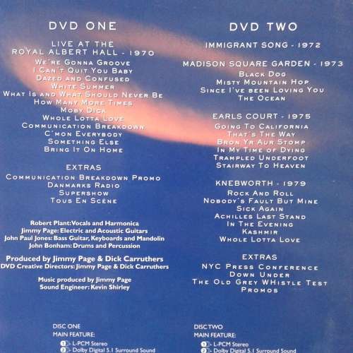 Led Zeppelin - DVD [2DVD] (2003)