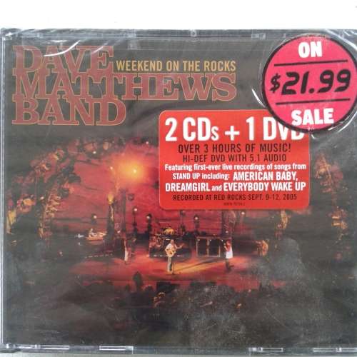 Dave Matthews Band - Weekend On The Rocks (2CD+DVD) [Import] (2005)  *NEW, sealed
