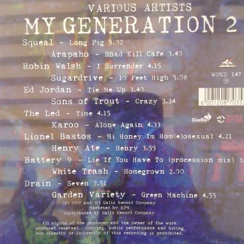 My Generation 2 - Various Artists (1997)