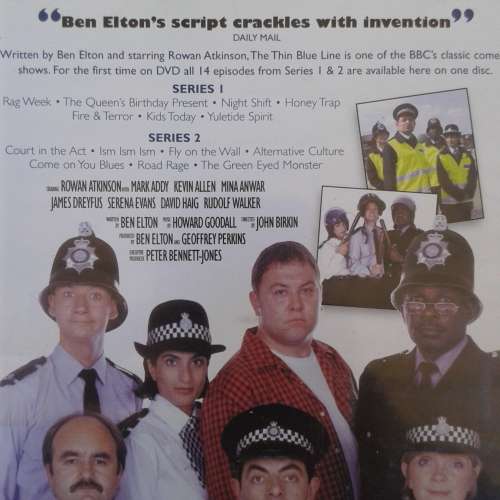 Ben Elton`s The Complete Thin Blue Line [2DVD] - Atkinson