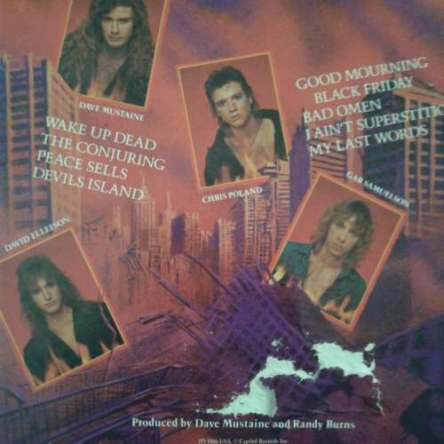 Megadeth - Peace Sells... But Who`s Buying? (1986)   [D]