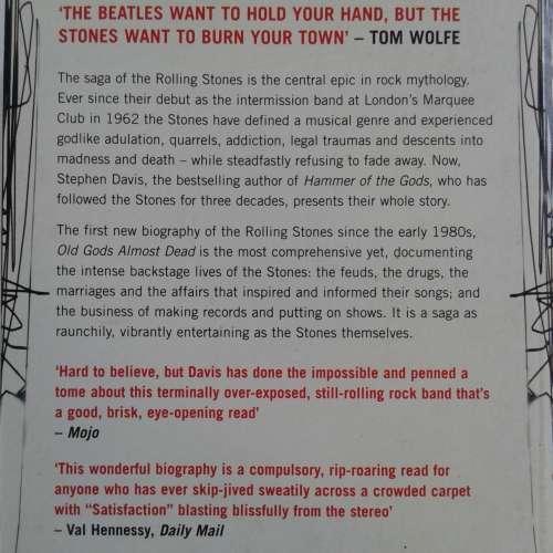 Old Gods Almost Dead: The 40-Year Odyssey Of The Rolling Stones - Stephen Davis (soft cover)