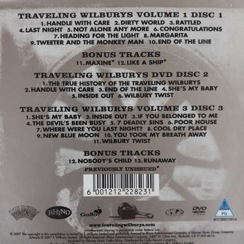 The Traveling Wilburys - The Traveling Wilburys Collection [2CD+DVD] (2007)