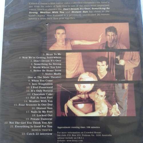 Crowded House - Dreaming: The Videos [DVD] (2002)