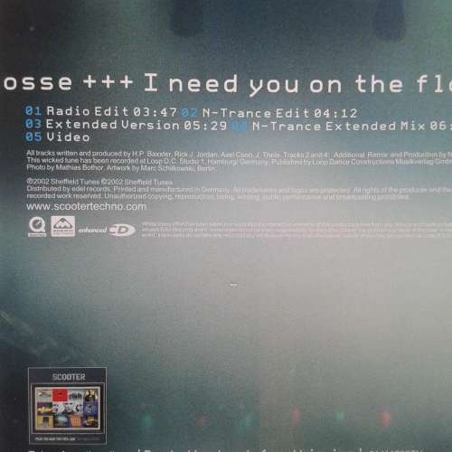Scooter - Posse (I Need You On The Floor) [Import CD single] (2002)