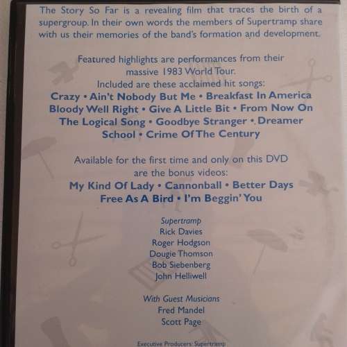 Supertramp - The Story So Far... [DVD] (2002)   [D]