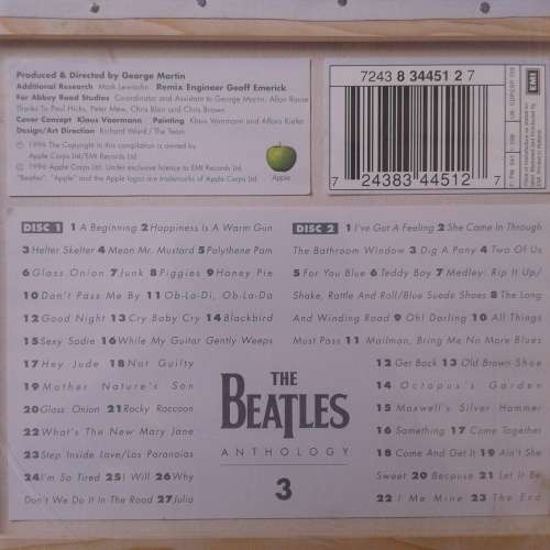 The Beatles - Anthology 3 [Import] (2CD) (1996)