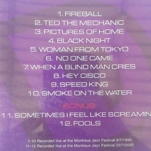 Deep Purple - Live At Montreux 1996 (2006)