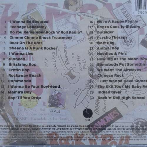 Ramones - Ramones Mania [Import] (1988)