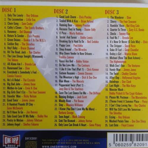 American Heartbeat The `60s - Various Artists (3CD) [Import] (2018)