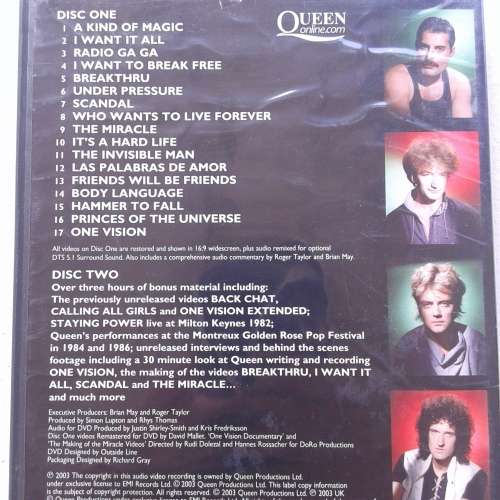 Queen - Greatest Video Hits 2 [2DVD] (2003)    [D]