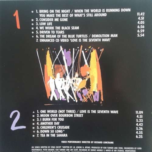 Sting - Bring On The Night - Live (2CD) (Import) (1986)