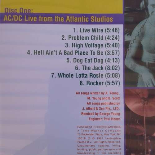 AC/DC - Live From The Atlantic Studios [Import] (1997)
