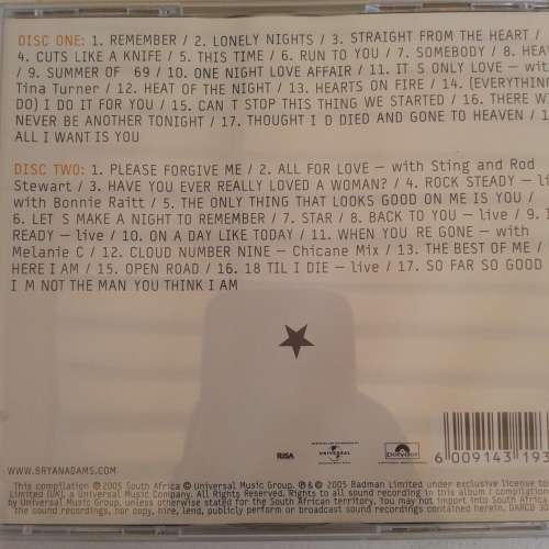 Bryan Adams - Anthology (2CD) (2005)