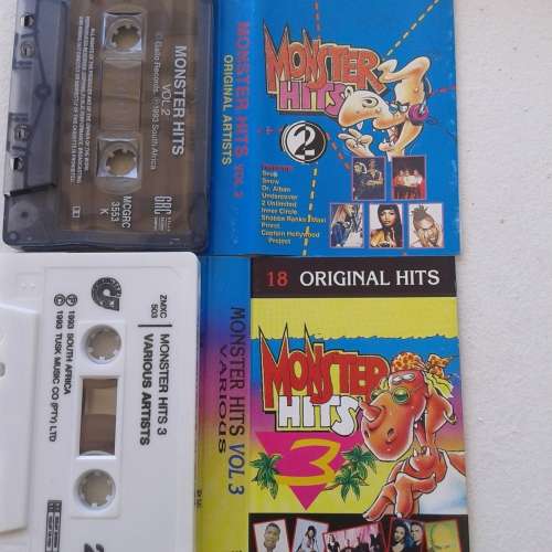 Monster Hits Vol. 2 + 3 - Various Artists [2 x CASSETTES]