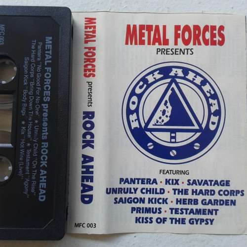 Metal Forces Presents: Rock Ahead - Various Artists [CASSETTE]   [D]
