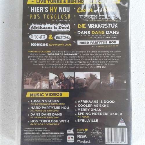 Jack Parow - Welcome To PAROWdise [DVD] (2013)
