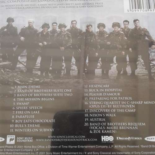 Band Of Brothers (Music From The HBO Miniseries) - Michael Kamen (2001)