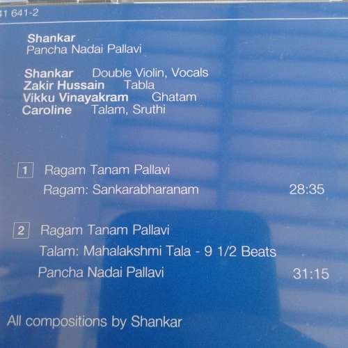 Shankar - Pancha Nadai Pallavi [ECM] (1990)    *Folk/Indian Classical  [C]