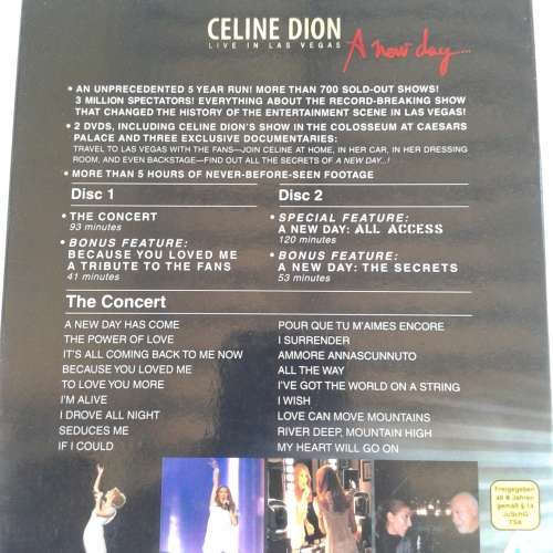 Celine Dion - A New Day: Live In Las Vegas (2DVD) [Import] (2007)
