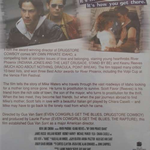 My Own Private Idaho - Phoenix / Reeves [DVD Movie] (1991)