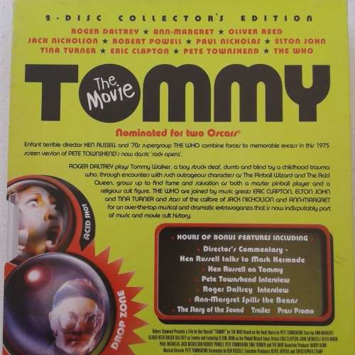 Tommy (The Who) - The Movie (2 DVD Collector`s Edition) [Import] (1975/re2004)