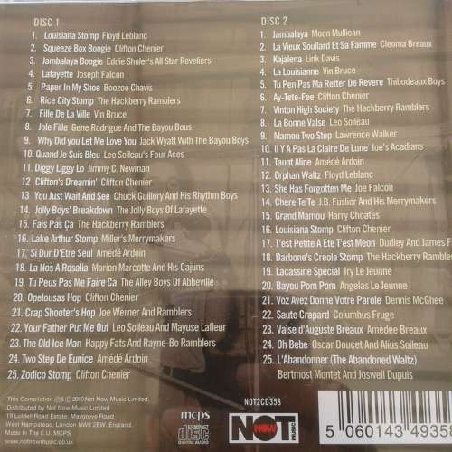The Best Of Cajun & Zydeco - Various Artists (2CD) (2010)   *Country/Zydeco/Folk