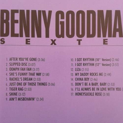 Benny Goodman Sextet - Slipped Disc, 1945-1946 (1988) [Mono]