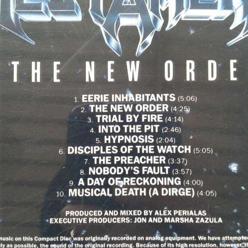 Testament - The New Order (1988)