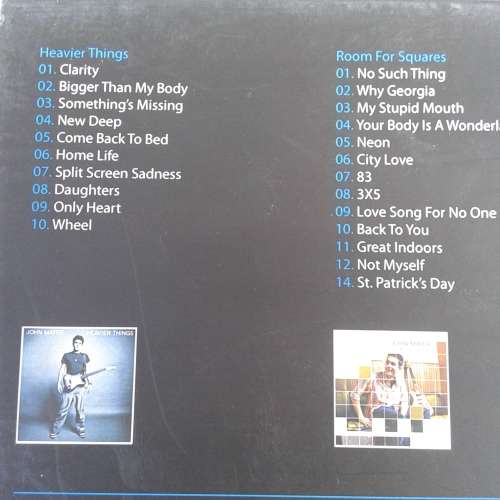 John Mayer - Room For Squares / Heavier Things (2CD Box) (2010)