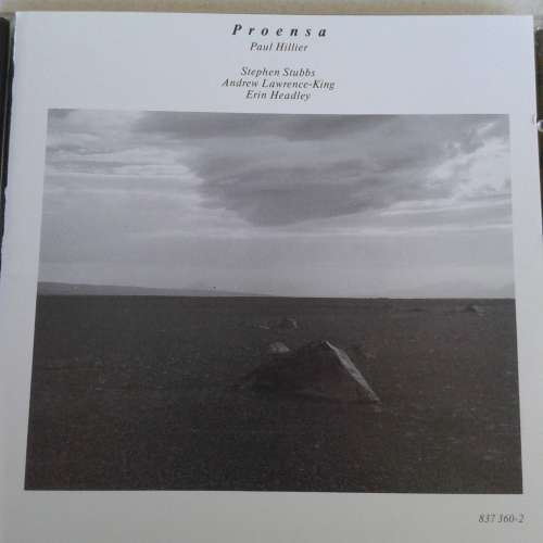 Paul Hillier, Stephen Stubbs, Andrew Lawrence-King, Erin Headley - Proensa (1989) [ECM]  *Medieval